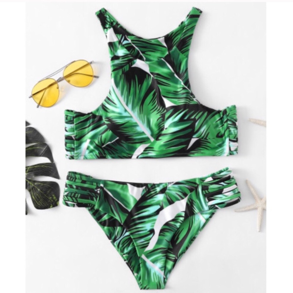 Leaf Bikini Set - Picture 2 of 5